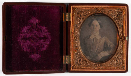 Untitled [An attractive, serious young woman]