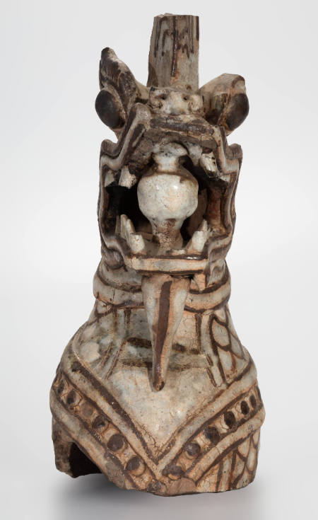 Fragment of a roof finial in the form of a dragon