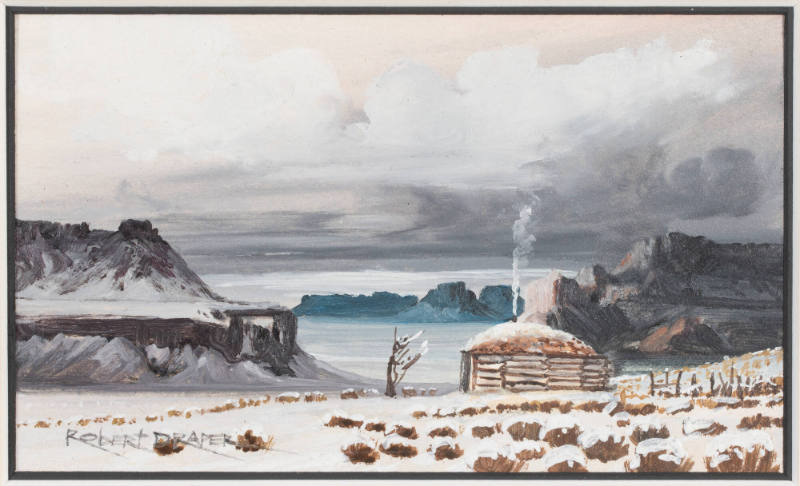 Monument Valley in the Snow