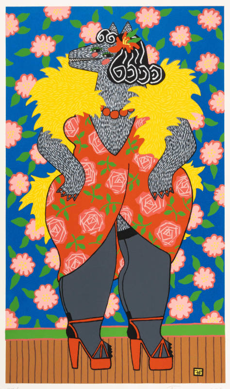 Rosie (Coyote’s Girl Friend), or Coyote Woman