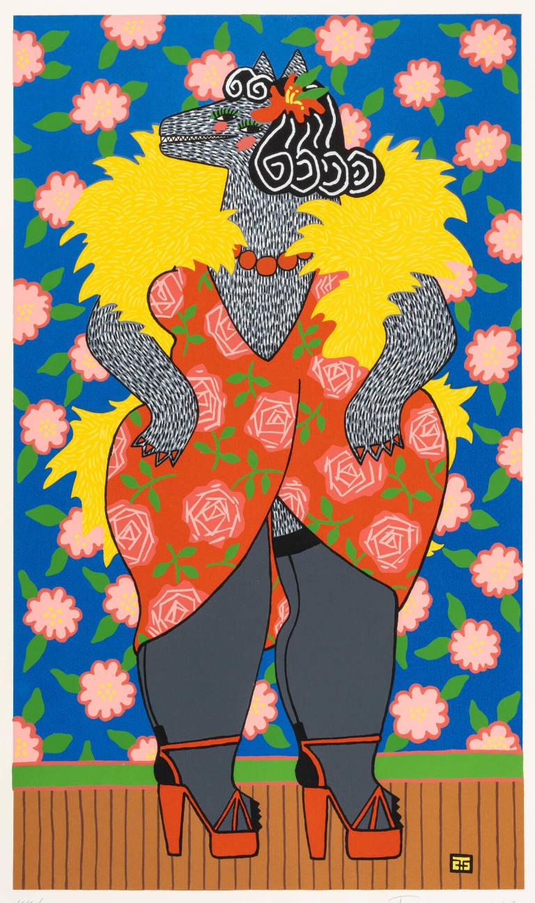 Rosie (Coyote’s Girl Friend), or Coyote Woman