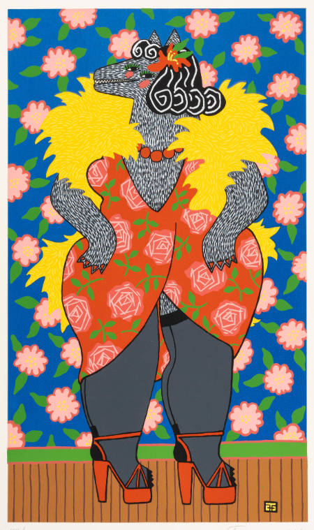 Rosie (Coyote’s Girl Friend), or Coyote Woman