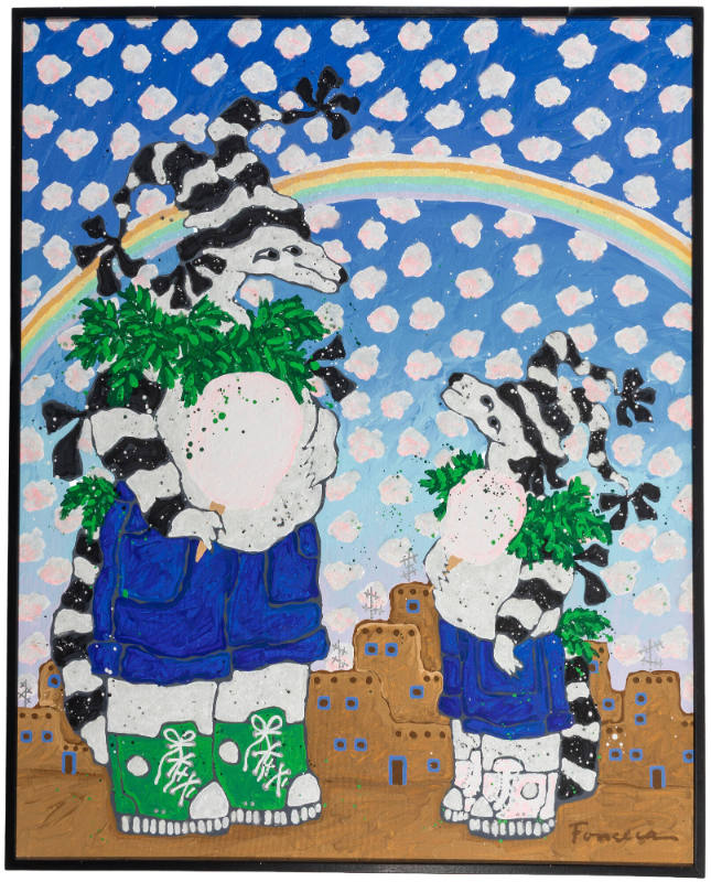 Coyote Koshare with Cotton Candy