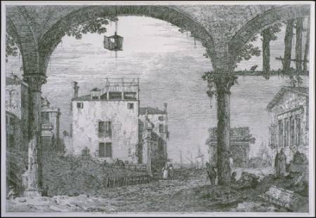 [Portico with Lantern]