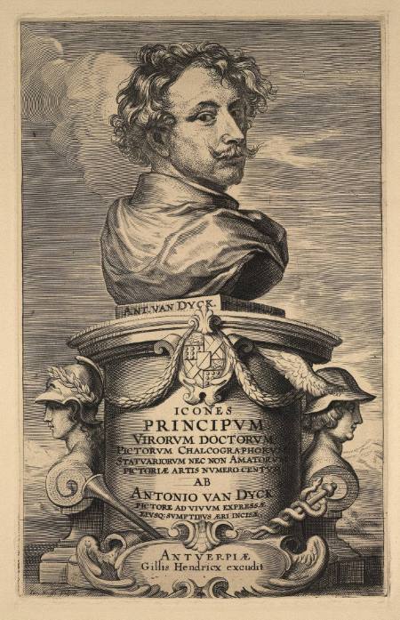 Frontspiece for Van Dyck Engravings