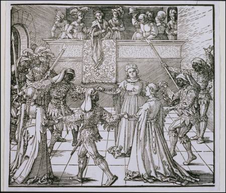 The Masquerade, From Illustrations of Freydal