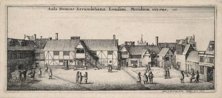 Courtyard of the Arundel House