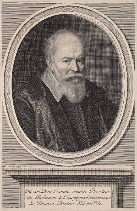 Portrait of Pierre Jeannin, (1540–1622) diplomat and President of Parliment of Bourgogne and Minister of State