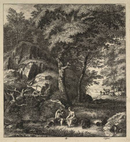 Landscape in the manner of Waterlee