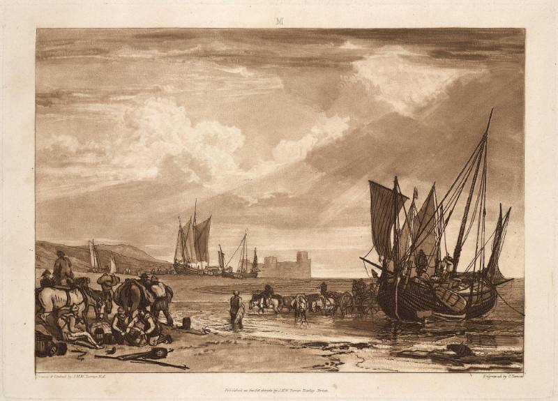 Scene on the French Coast