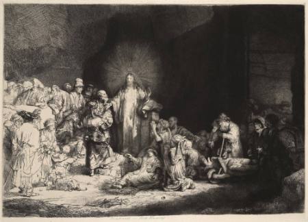 Christ Healing the Sick (The Hundred Guilder Print)