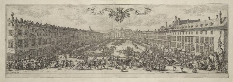 La Carrière de Nancy (The Carrière of Nancy) or The New Public Square at Carnival Time