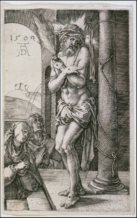 Man of Sorrows by the Column, plate 1 from the Engraved Passion