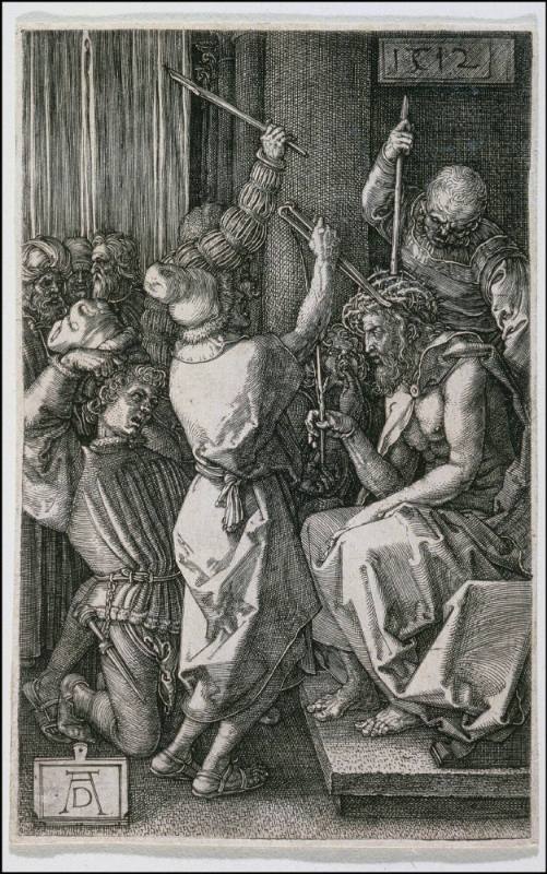 Christ Crowned with Thorns, from the Engraved Passion (Copperplate Passion), plate 7 of 16