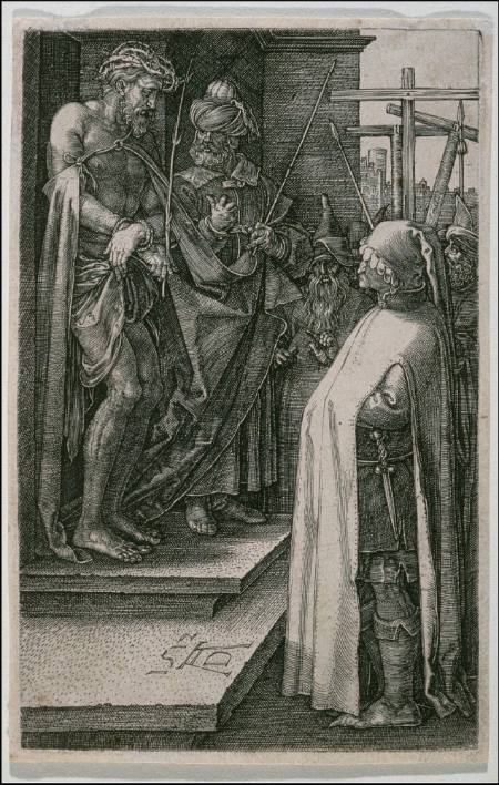 Ecce Homo, from the Engraved Passion (Copperplate Passion)  plate 8 of 16