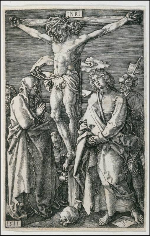 Crucifixion, from the Engraved Passion (Copper-plate Passion), plate 11 of 16