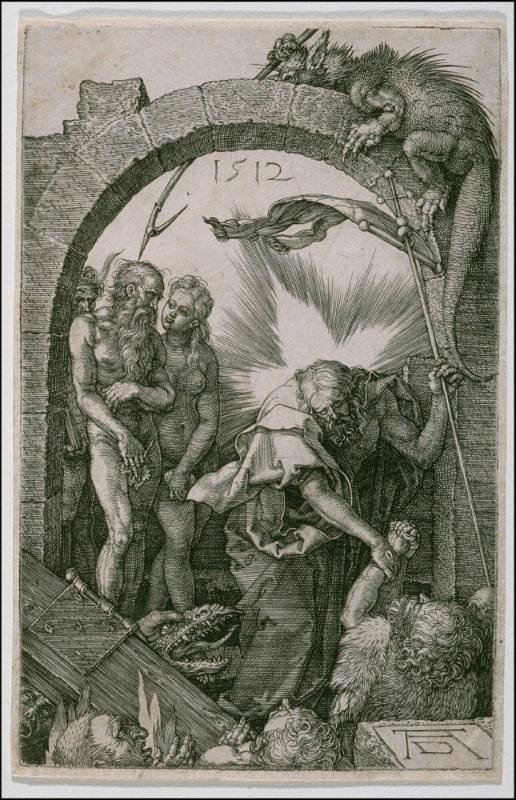 The Harrowing of Hell, plate 15 of 16 from the Engraved Passion (Copperplate Passion)