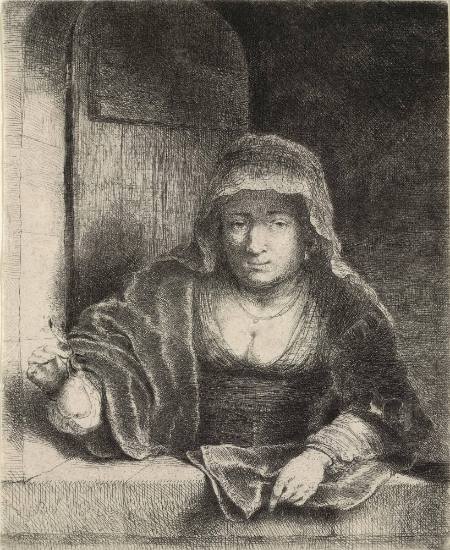 Woman with a Pear