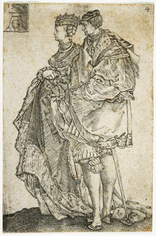 Dancing Couple, from Large Wedding Dancers