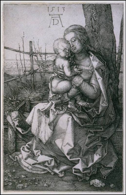 The Virgin and Child by a Tree