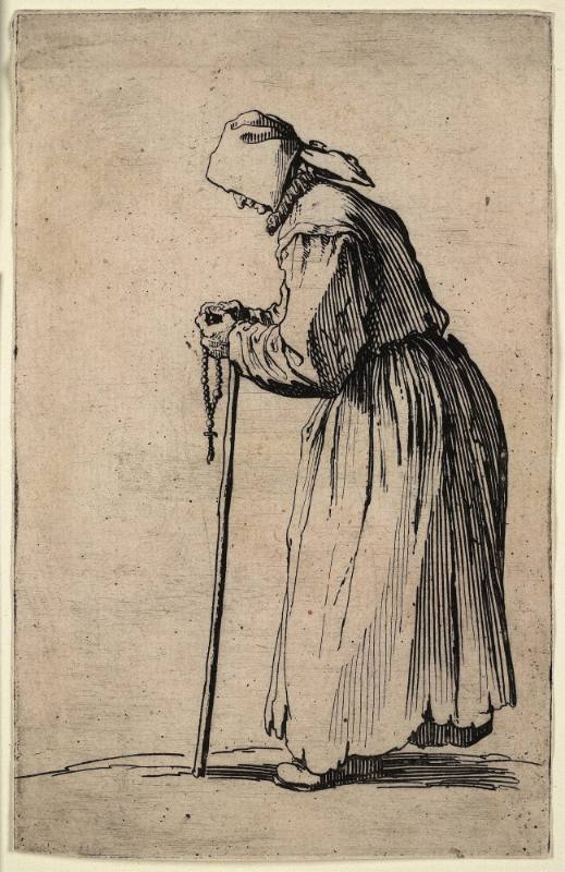 La Mendiante au Rosaire (Beggar with Rosary)