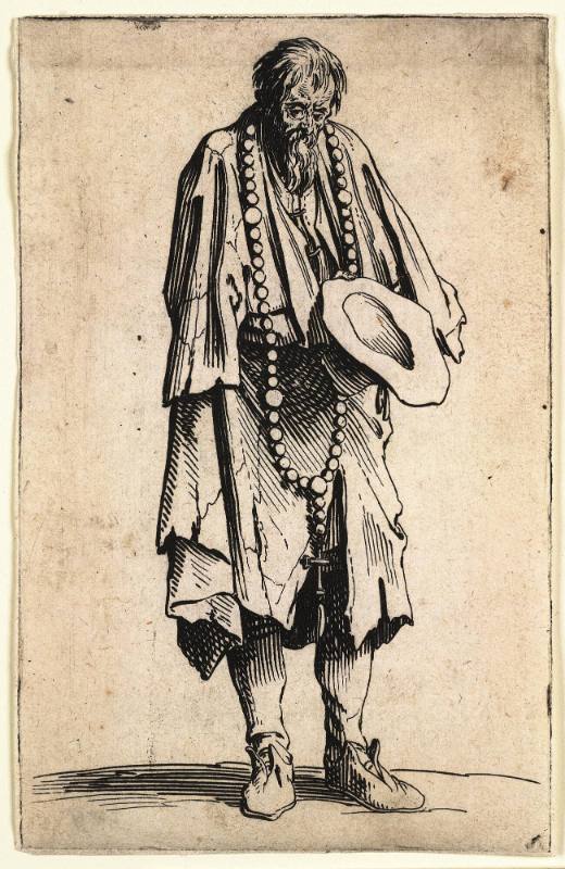 Le Mendiant au Rosaire (Beggar with rosary)