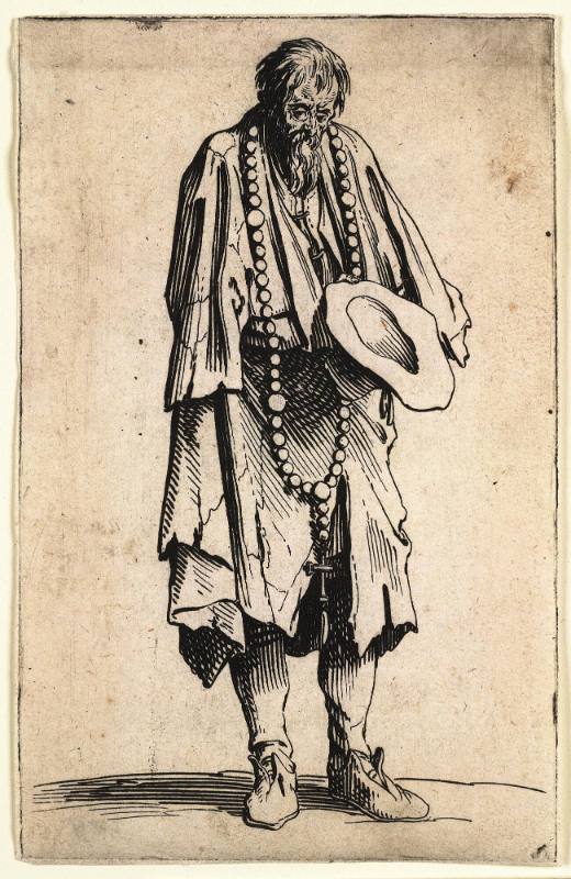 Le Mendiant au Rosaire (Beggar with rosary)