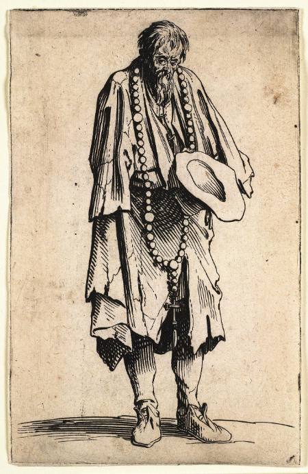 Le Mendiant au Rosaire (Beggar with rosary)