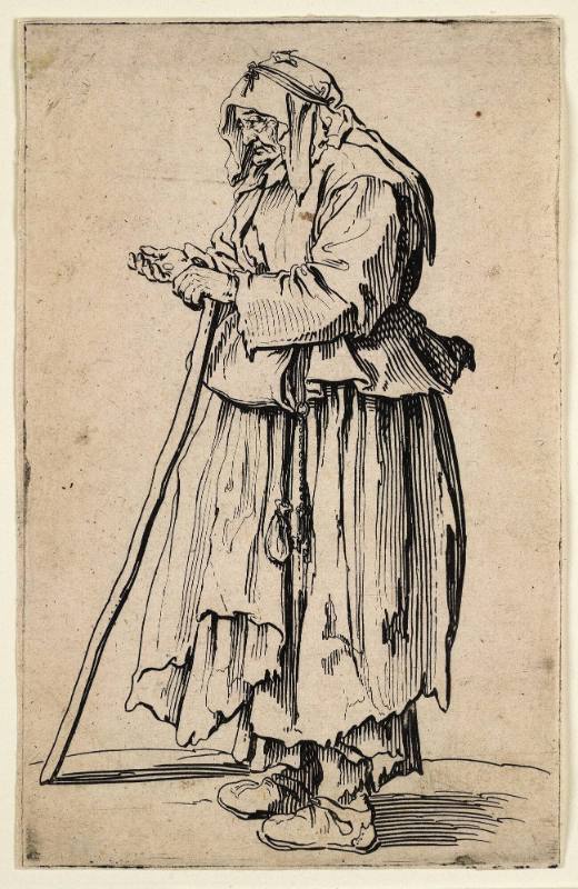 La Mendiante Venant de recovoir la Charité