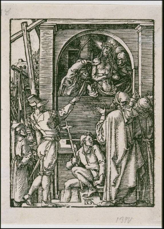 Ecce Homo, from the Small Passion (later printing, c. 1540-50)