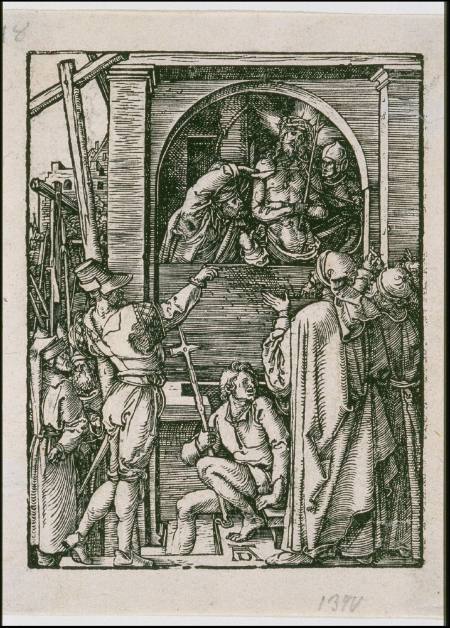Ecce Homo, from the Small Passion (later printing, c. 1540-50)