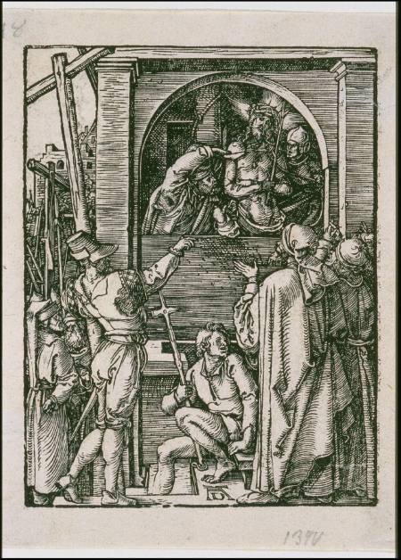 Ecce Homo, from the Small Passion (later printing, c. 1540-50)