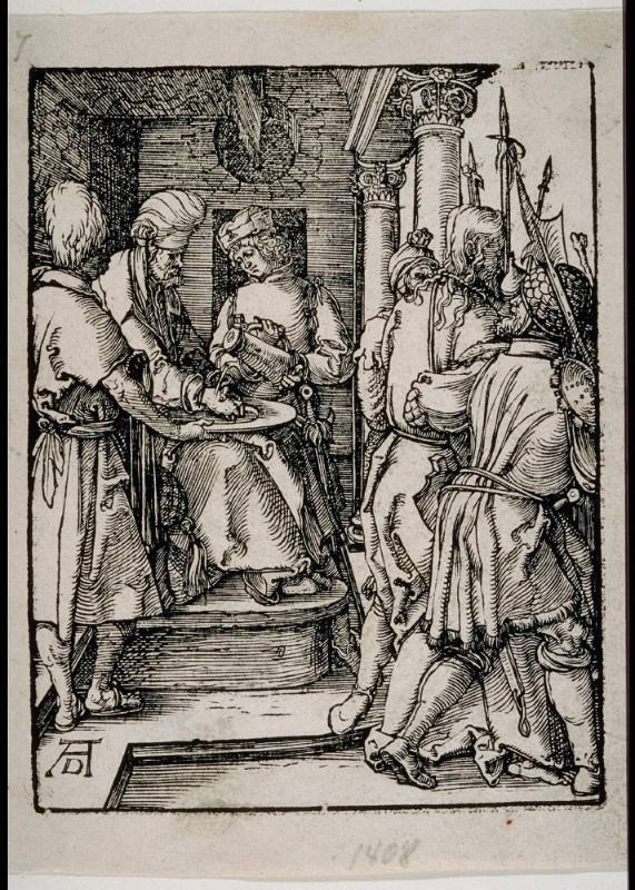 Pilate Washing his Hands, from the Small Passion (Published 1511)