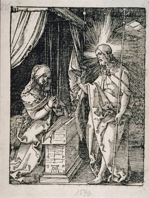 Christ Appears to his Mother, from the Small Passion (Published 1511)
