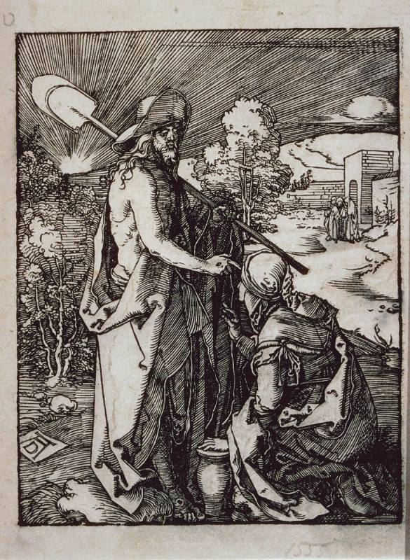 Christ Appears to Mary Magdalene, from the Small Passion (Published 1511)
