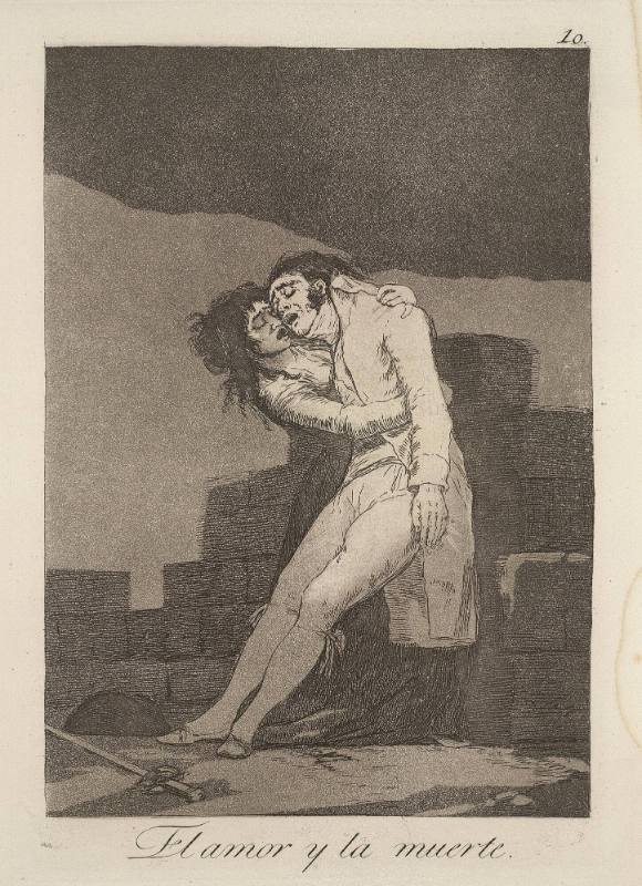 El amor y la Muerte (Love and Death), plate 10 of 