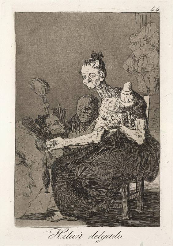 Hilan delgalo (It is fine spun), plate 44 of 