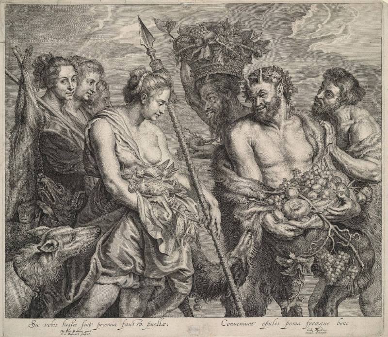 Diana and Her Nymphs Returning from the Chase