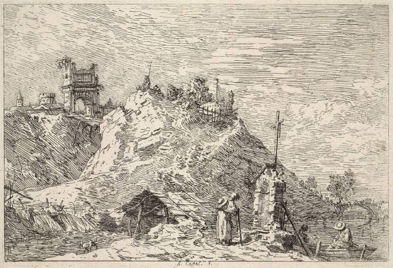 La Pelerin en Prière (Pilgrim at Prayer)