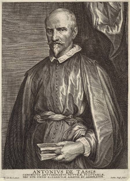 Antonius de Tassis, Canon in Antwerp