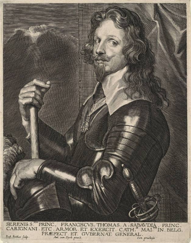 Francis Thomas of Savoy-Carignan, after Van Dyck