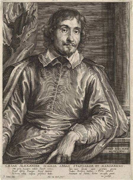 Caesar Alexander Scaglia, abbot in Staphard, after Van Dyck