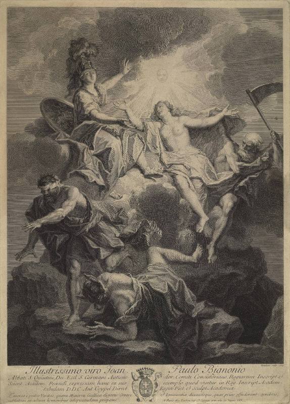 Allegory in Praise of l'Abbé Jean-Paul Bignon