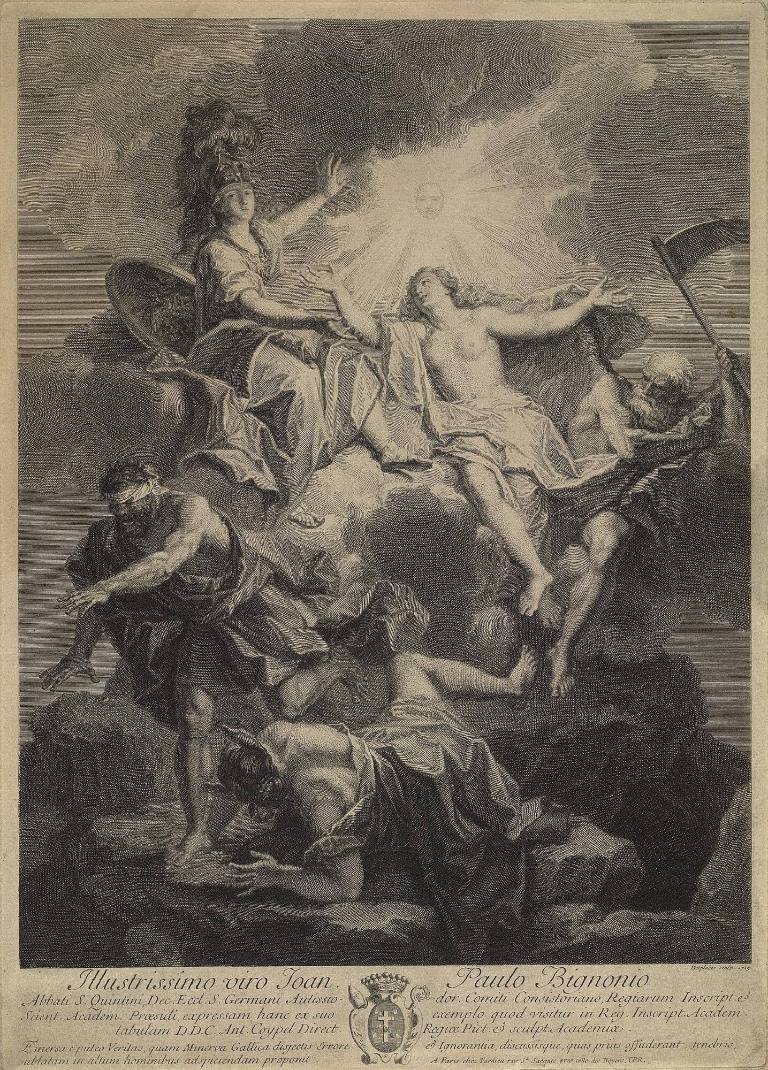 Allegory in Praise of l'Abbé Jean-Paul Bignon