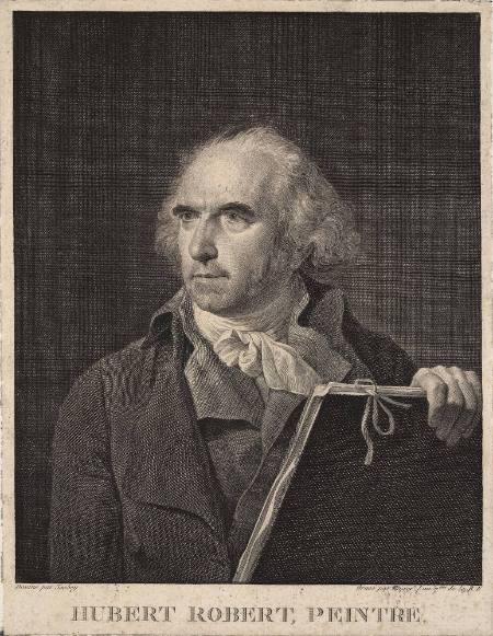 Portrait of Hubert Robert, Painter