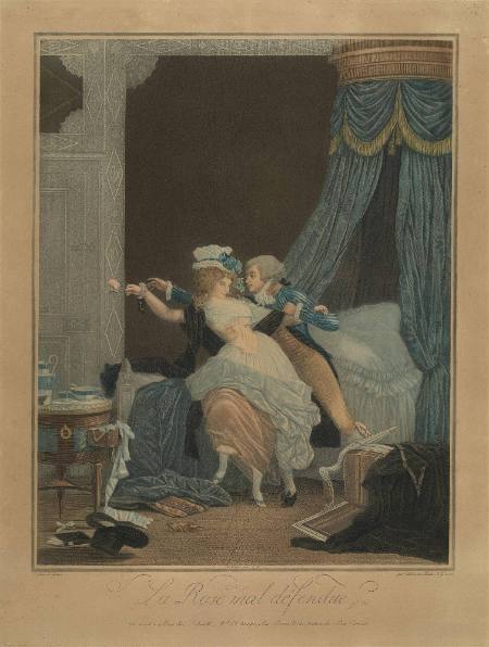 La Rose mal dé Fendue, 1791