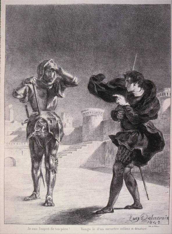 Le Fantome sur la Terrasse (The phantom on the terrace)