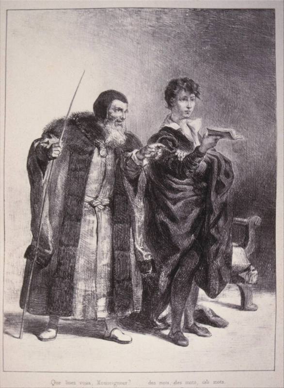 Polonius et Hamlet (Polonius and Hamlet)