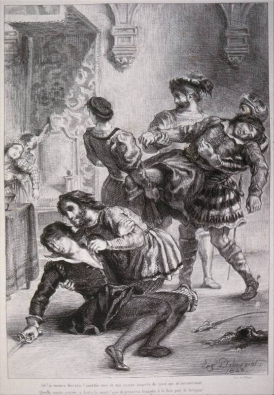 Mort d'Hamlet [The death of Hamlet]