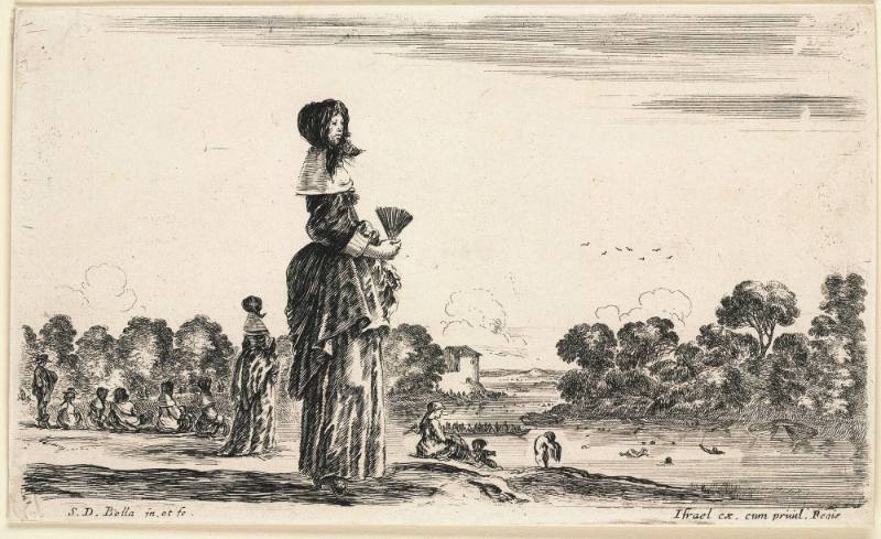 Les Dames regardant des baigneurs